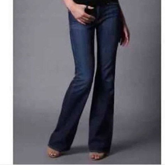 AG Adriano Goldschmied Legend Dark Blue Women\'s Boot Cut Jeans Made in USA